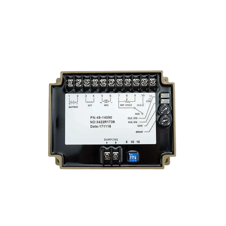 Cummins 4914090 Electronic Speed Governor with Soft-Start (0–30s, NC) for ≤350kW Gensets