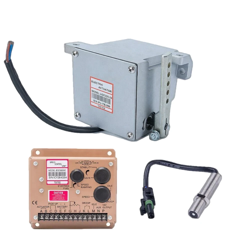 GAC ADC225 Electric Actuator for Diesel Generator Engine Speed Control Fuel Rack Positioning - Image 5
