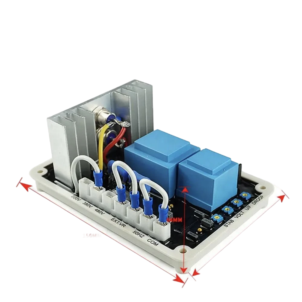KUTAI EA15A AVR Automatic Voltage Regulator 15A ±0.5% 170-510VAC for Brushless Generator - Image 3