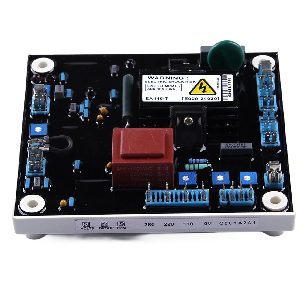 KUTAI EA440-T AVR with Soft Start 4A 90VDC for Brushless Generator - Image 6