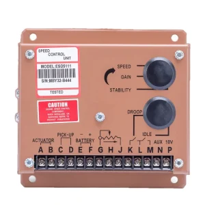 GAC ESD5111 Electronic Speed Governor (10A Continuous) for Diesel/Gas Engines