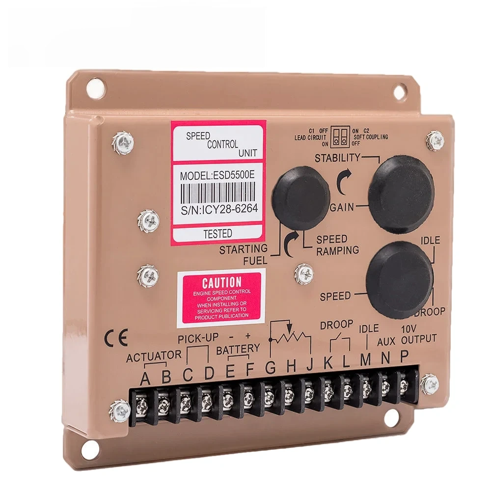 GAC ESD5500E Electronic Speed Governor (10A Continuous) with Overspeed Protection - Image 2