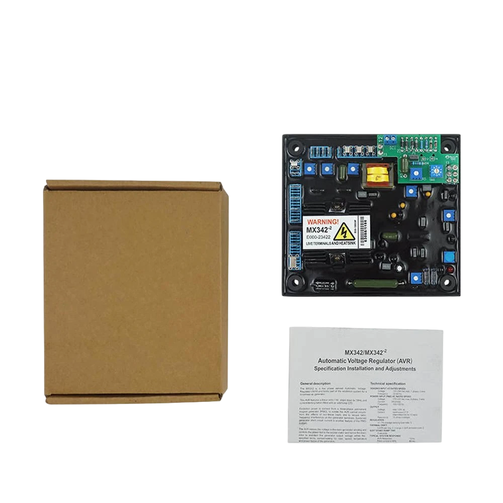 Stamford MX342 AVR 2-Phase PMG ±1% with Current Limiting & Droop CT - Image 2