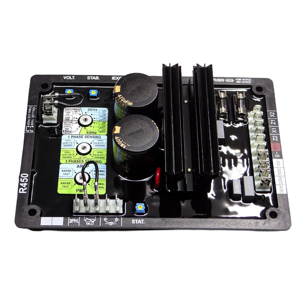 Leroy Somer R450 AVR Automatic Voltage Regulator ±0.5% 6A for Generator Alternator - Image 4