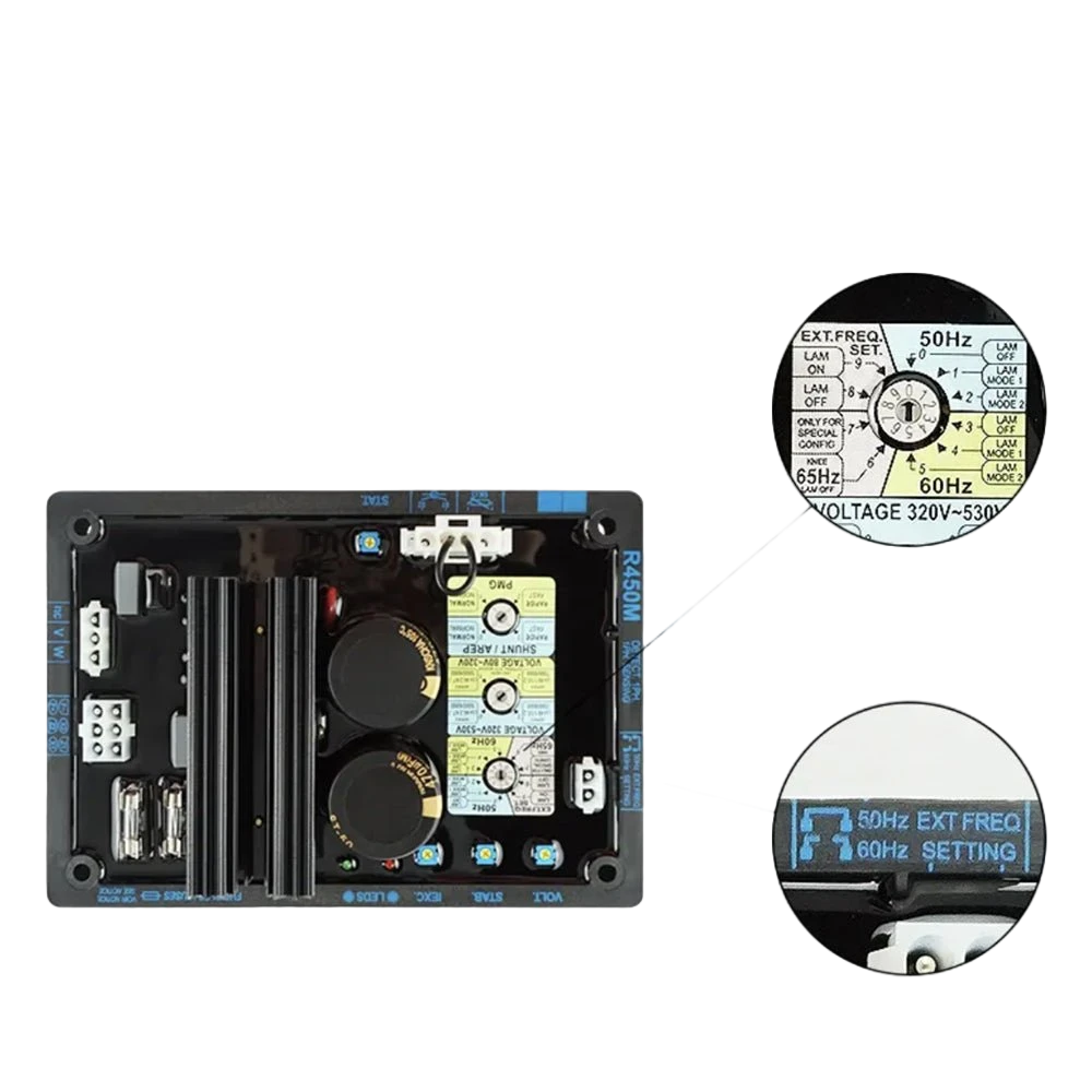Leroy Somer R450M Marine AVR Automatic Voltage Regulator ±0.5% 6A DNV/GL Certified