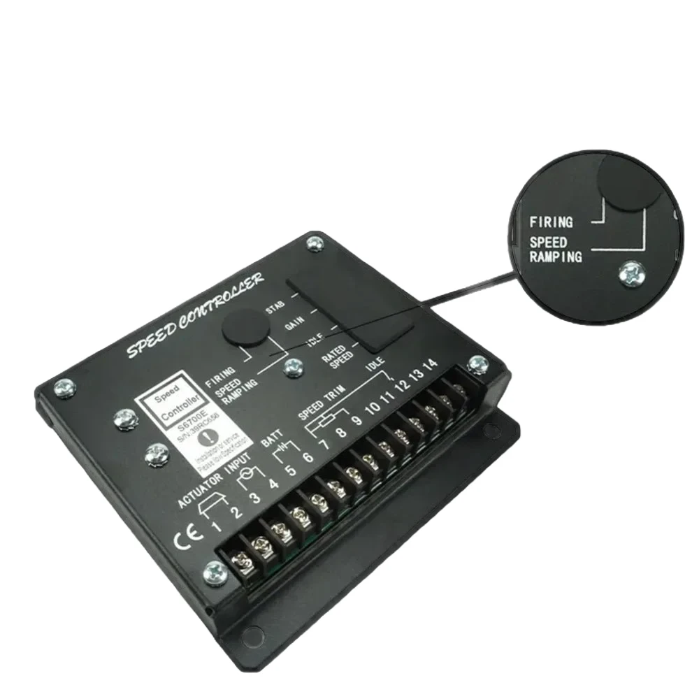 GAC S6700H Enhanced Speed Governor (24V, 2.5–10A) with Overspeed, Paralleling & Self-Diagnostics - Image 2