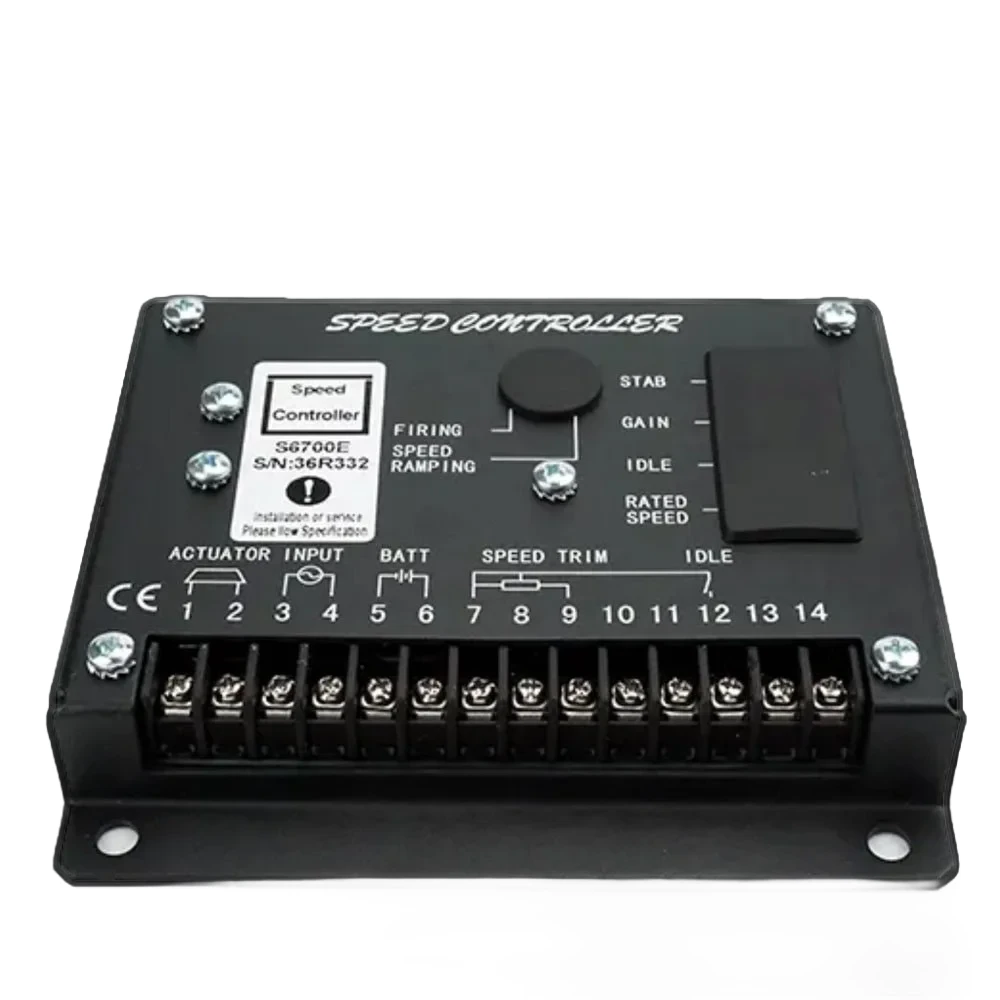 GAC S6700H Enhanced Speed Governor (24V, 2.5–10A) with Overspeed, Paralleling & Self-Diagnostics - Image 5