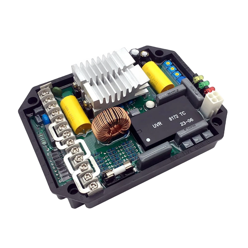 Mecc Alte UVR6 AVR Automatic Voltage Regulator 4A ±1% Compact Design